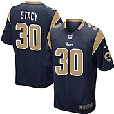 Nike Men & Women & Youth Rams #30 Stacy Navy Team Color Game Jersey,baseball caps,new era cap wholesale,wholesale hats